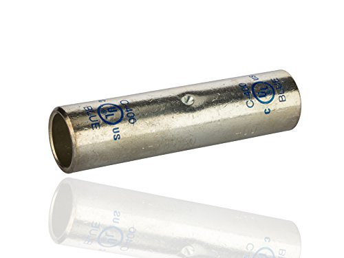 Connecteur de compression cuivre étamé long pour réparer un circuit électrique