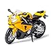 Giocattolo Modello di Moto 1:12 B-M-W S1000RR Moto da Corsa Modello Fonde sotto Pressione in Lega di Metallo Modello di Moto Ad Alta Simulazione Suono Luce Collezione Regalo dei Capretti (Color : D)