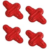 LimbSaver Everlast String Leech, Red, 4-Pack