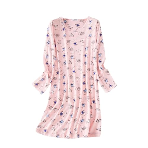 Camicia sexy da donna, estiva, senza maniche, con scollo a V, per dormire, abito estivo da donna, 1, rosa, S