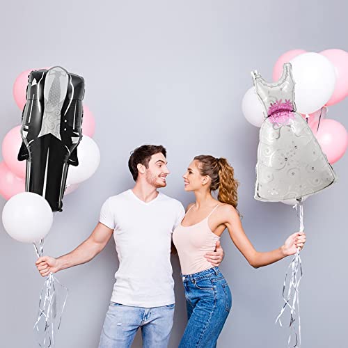 Haiops Bride Groom Dress Foil Helium Balloon Marriage Decoration Balloon For Romantic Wedding Party Balloon #TOP2