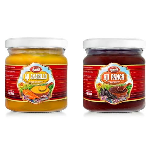 Sanniti Aji Amarillo and Aji Panca Paste