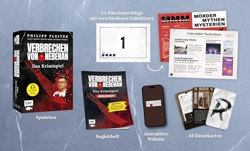 Verbrechen von nebenan: Das Krimispiel zum Nr. 1-Podcast. (Un) schuldig?! – EIN spektakulärer Fall für 1–5 Personen ab 16 Jahren – Mit Audios von Philipp Fleiter