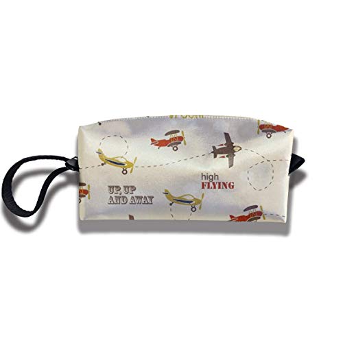 Preisvergleich Produktbild Cosmetics Receive Bag Stationery Pouch Bag - Aufbewahrungstasche für fliegende Flugzeuge