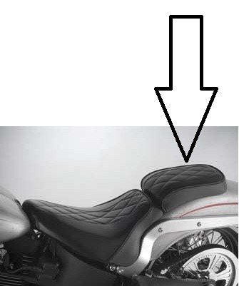 Cuscinetto sellino posteriore Bel-Air by le Pera