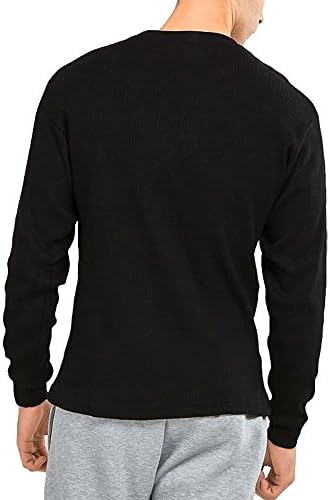 Waffle thermal shirt mens Clearance