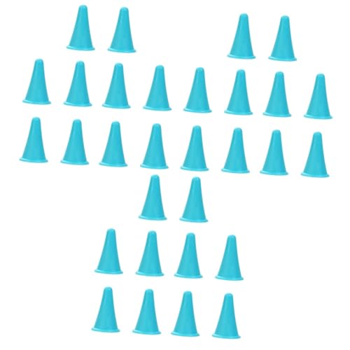 KALLORY 3sets Stoppers for Knitting Needles Knit Stopper Knitting Tool 10pcs*3