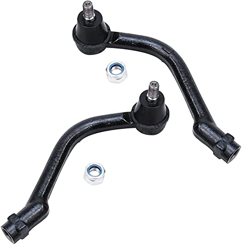 Image of Detroit Axle - 8pc Front End Control Arms Kit for Hyundai 2006-2007 Azera, 2006-2008 Sonata, 2 Upper Control Arms 4 Tie Rod Ends 2 Boots Replacement