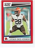 2022 Score Red #208 Jeremiah Owusu-Koramoah NM-MT Cleveland Browns Football NFL