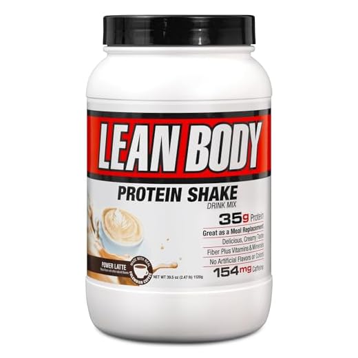 Labrada Lean Body MRP with Premium Columbia Coffee (154mg of Caffeine), Power Latte, 2.47LB Tub Packaging May Vary