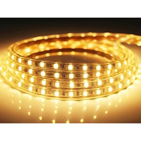 Ogeled Z60 Plus 3Chips LEDs Warmweiß led Strip Streife wasserfest IP65 230v Dimmbar Aussen Cover