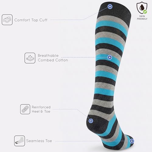 Image of Mysocks Unisex Knee High Stripe Socks