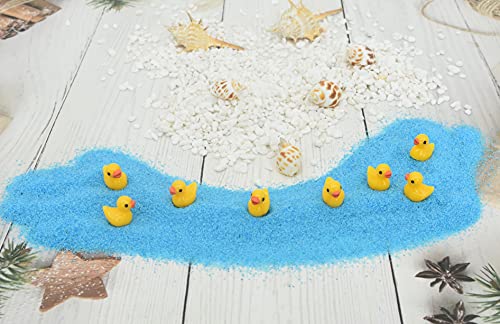 Yuronam 70 Pcs Tiny Duck Slime Charms Little Resin Duck Beads Miniature Ornament For Slime, Dollhouse, Garden Decoration #TOP2