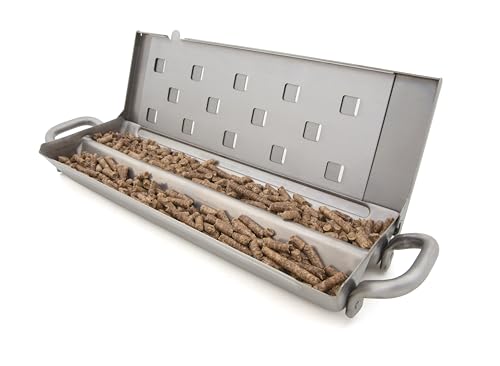 Broil King Grill-/Grillzubehör, Smokerbox Premium, edelstahl, 5 x 5 x 5 cm, 60190, Silber