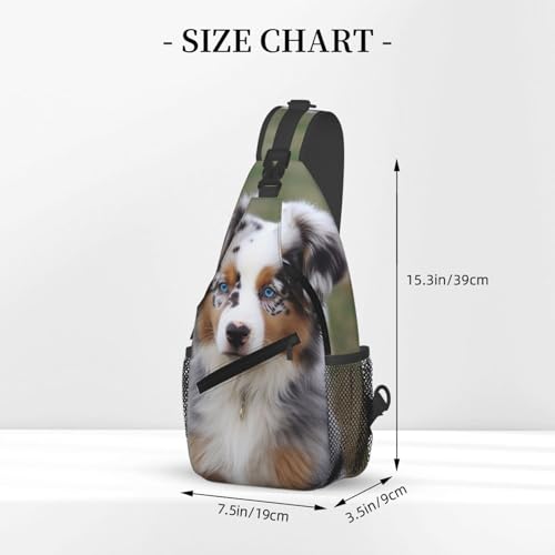 Mochila tipo sling deportiva negra ligera para trekking miniatura 3