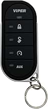 Used Aftermarket Viper Transmitter Replacement 7857V - 2 Way Remote 1 Mile Range Car Remote