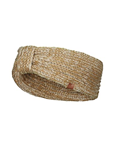 Bandeau camel twist parfait pour vos sorties hivernales en ville
