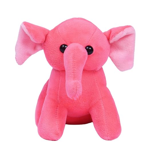 Image of TOYTALES Stuffed Baby ElephantCute Hanging Plush Soft Toy for Girls & Boys | Stuffed Animal Soft Toy for Kids| Small Size Cute Plush Huggable Toy (Color May Vary)