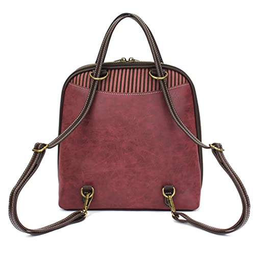 Image of CHALA Convertible Backpack Purse - Women Convertible Shoulder Purse with Adjustable Strap