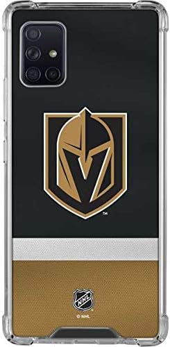 Skinit Clear Phone Case Compatible with Galaxy A51 5G - Officially Licensed NHL Vegas Golden Knights Jersey Design