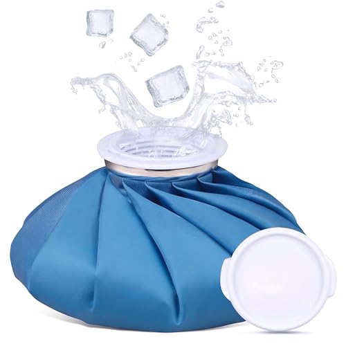 Vyaso Ice Hot and Cold Bag Pack for Pain Relief Reusable 9 inch Large First Aid for Sports Injury Shoulders, Knee, Back, Neck Hot Cold Therapy Waterproof (Multicolour)