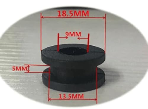 Motorrad Verkleidungsscheiben Motorrad-Verkleidungsscheiben,Motorrad Gummitüllen,10 Stück Motorrad-Gummi-Verkleidungsscheiben