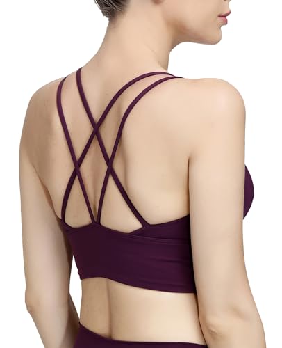 Image of MotoRun Bralettes for Women, Strappy Sports Bra Push up Bralette Sexy Bras Rave Top