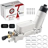 HRepair 926-959 926-876 Aluminum 3.6 Oil Cooler,Oil Filter Housing Assembly fits for 2011-2023 Jeep Wrangler Cherokee Dodge Journey Challenger Ram 1500 ProMaster Chrysler 200 300 3.6L V6.etc