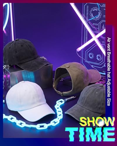 Gorra de béisbol ajustable para mujer con cola de caballo miniatura 4