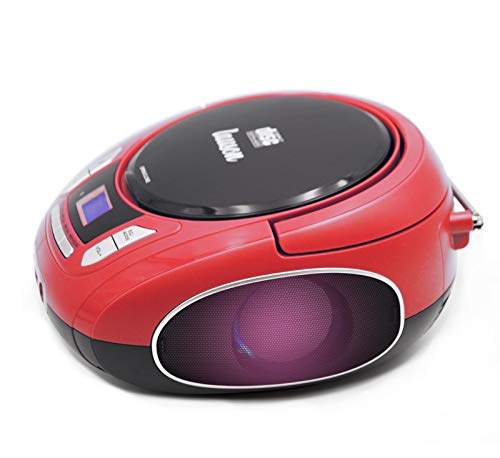 Lauson NXT966 Tragbarer CD-Player mit Bluetooth | Boombox UKW-Radio | CD-Player mit Stereolautsprecher | USB-Eingang… - Image 8