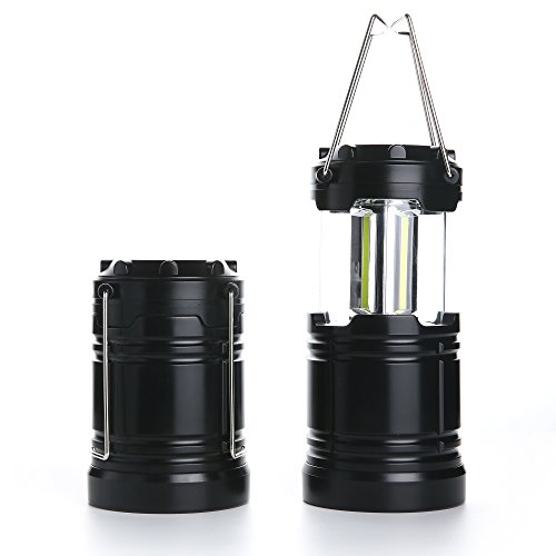 image for Hisonde 2 Pcs Military Grade Camping Lantern Tactical COB LED Lanterns