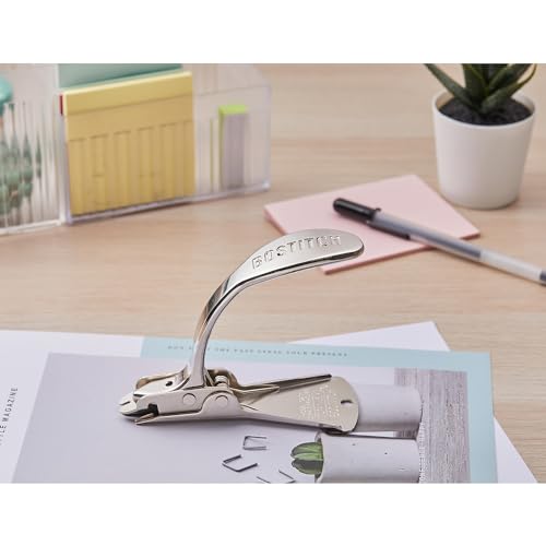 Bostitch Robuster Heftklammerentferner für Büro, eingebauter Klammerschutz, verschleißfeste, vernickelte Oberfläche, Chrom