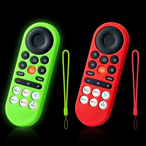 2-Pack Glowing Remote Cover for VIZIO XRT281 Remote, Glow Green & Red by weishan - Used condition - US$7.80