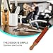 Healifty Leather and Canvas Double-layer Razor Strop Strap with Hanging Buckle, Barber Strop for Straight Razor Sharpening and Shaving Accessories