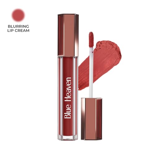 Image of Blue Heaven Roseate Lip Cream| Light Weight Mousse Texture | Hydrating & Plumping Liquid Lipstick for women | Enriched with Peptides, Hyaluronic Acid & Cocoa Butter | Opera Pink | 3.5ml