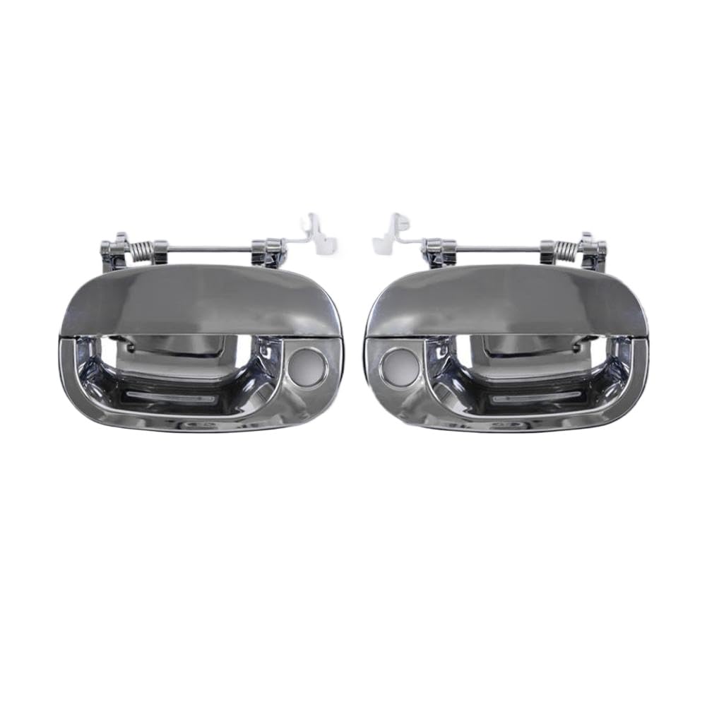Zqnazwacp 1 Pair Front Door Outside Handle Compatible With Starex 1997 1998 1999 2000 2001 2002 2003 2004 2005(1 Pair)