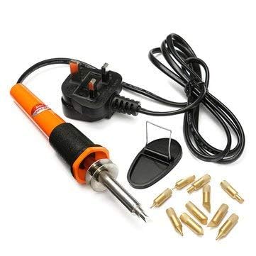 KRAFTMASTER Professional 30W 220V Wood Burning Pen Soldering Set Pyrography Tool Kit (B0D76HGMS9) Amazon Price History, Amazon Price Tracker