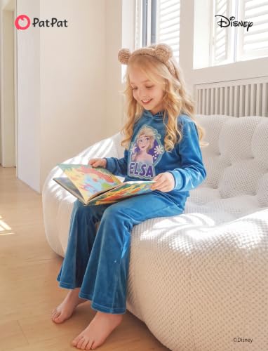 Image of Disney Marvel Outfits for Girls Long Sleeve Hoodie Pants Sets Fall Winter