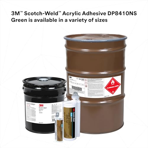 3M Scotch-Weld Acrylic Adhesive DP8410NS, Green, 490 mL Duo-Pak, 1 Each - image 7