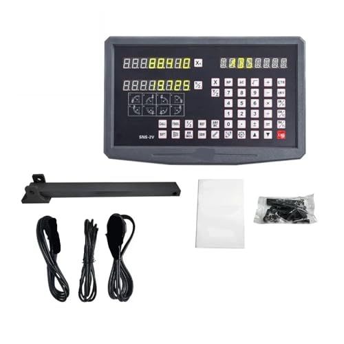 Display digital DRO SNS-2V 2 ejes con escala 0-1000 mm miniatura 1