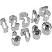 Produktbild Westmark Ausstechformen-Set, Zahlen, Rostfreier Edelstahl, 0-9, 9-tlg., Silber, 35382280