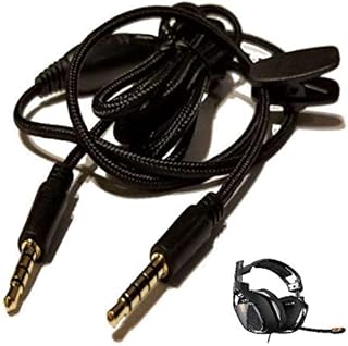 A40 A40TR Inline Mute Cable Wire Cord 2.0M for Astro A40 & A40 TR Gaming Headsets, Also Works with A10 (No Volume Control)