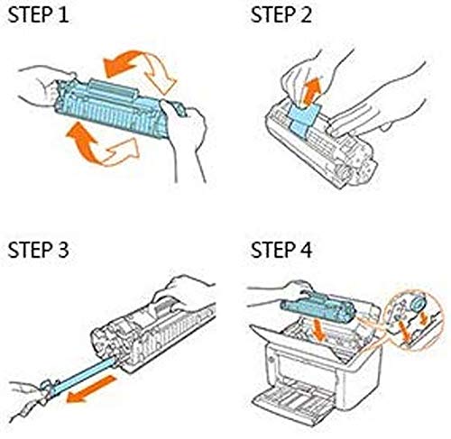 Image of NICE Easy Refill 303 for Canon LBP 2900, 2900B, 3000, L11121E - Black, High Yield - Toner Cartridge + Easy Refill Powder