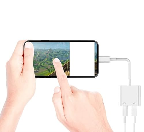 2in1 タイプC イヤホン 変換アダプタ Type-C to 3.5mm変換イヤホンジャック 30W高速充電 DACチップ搭載 音量調節/通話/音楽対応 充電/音楽 2in1 Hi-Fi音質 FOR Phone15/16/Pad/FOR Galaxy/FOR Xiaomi/Android/Type-Cデバイスに対応 (ホワイト)