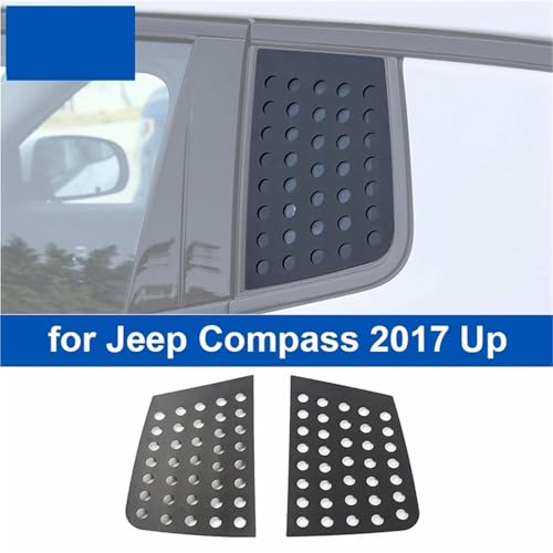 Panel de cristal triangular para ventana trasera Jeep Compass 2017 2018 2019 2