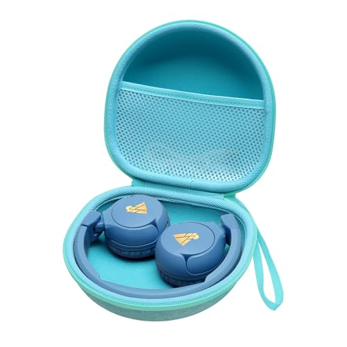 XANAD Kids Headphones Hard Case for POGS The Elephant 2/ Gecko2/ Turtle2 Over-Ear Foldable Headphone Wireless (Green) XANAD Kids Headphones Hard Case for POGS The Elephant 2/ Gecko2/ Turtle2 Over-Ear Foldable Headphone Wireless (Green)