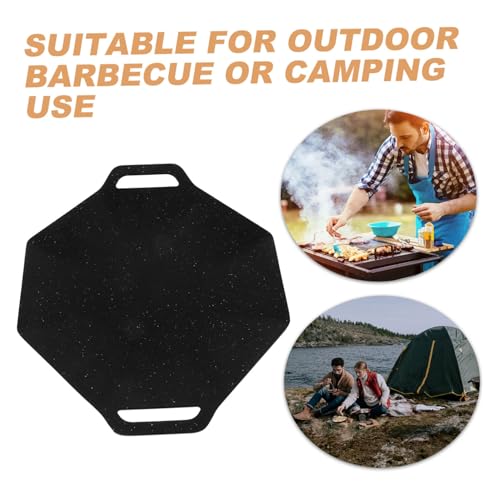 Camping et bbq familial poêle griller acier inoxydable - 3