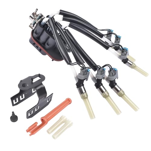 Conjunto de injetor de combustível Spider FJ503 com suporte de substituição para caminhonetes GM Che