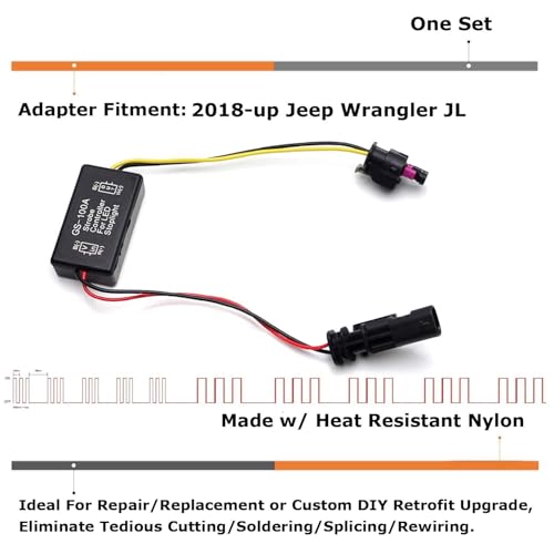 Módulo strobe de luz de freno para Jeep Wrangler JL 2018+ miniatura 2