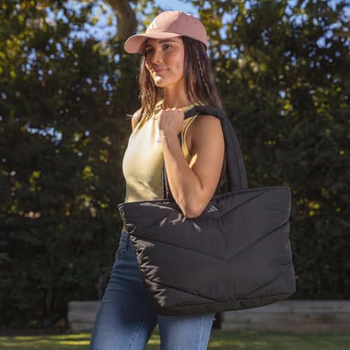 Image of adidas Quilted Puffer Tote Bag